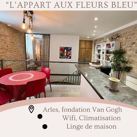 "Appart Aux Fleurs Bleus" Arles Fondation Van Gogh Exterior foto