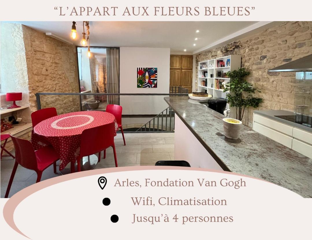 "Appart Aux Fleurs Bleus" Arles Fondation Van Gogh Exterior foto